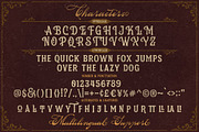 Silvestern - Vintage Display Font, a Font by Letterhend Studio (Thumbnail 6 of 9)