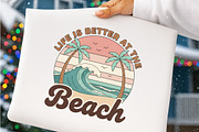 Vintage Beach Summer Sublimation, an Illustration by SinaCreation (Thumbnail 9 of 11)