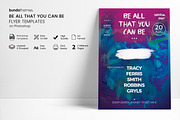 Be All That You Can Be Flyer, a Flyer Template by Bundo Themes (Thumbnail 3 of 6)