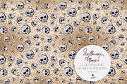 Kawaii Halloween Seamless Patterns, a Pattern Graphic by KaramfilaS (Thumbnail 28 of 32)