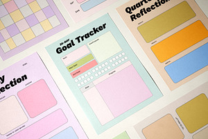 Modern Planner Template Collection