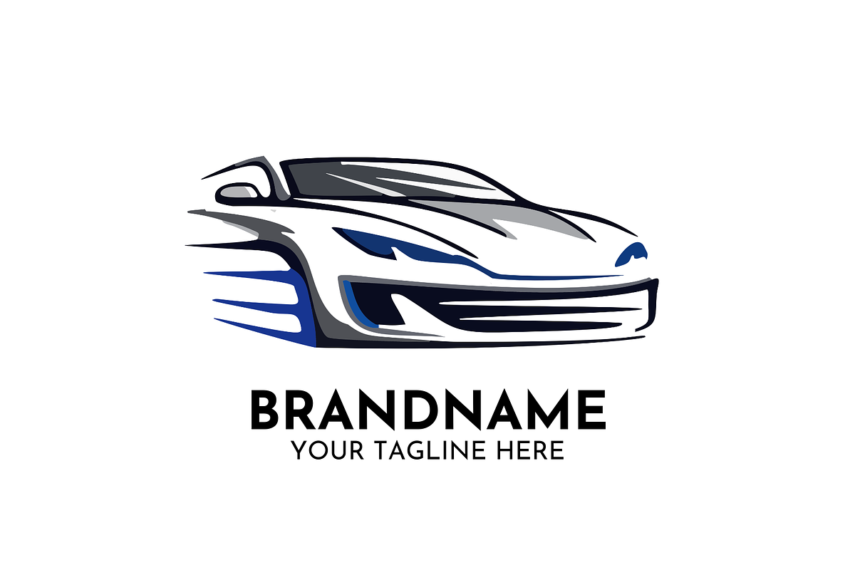 Logo Car Automotive Racing, a Branding & Logo Template by Megafox Studio (Photo 1 of 2)