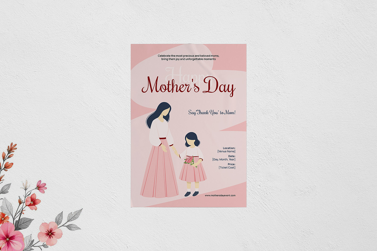 Mother’s Day Flyer Template, a Print Template by Chist Design (Photo 3 of 3)
