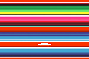 Vector Mexican Blanket Stripes