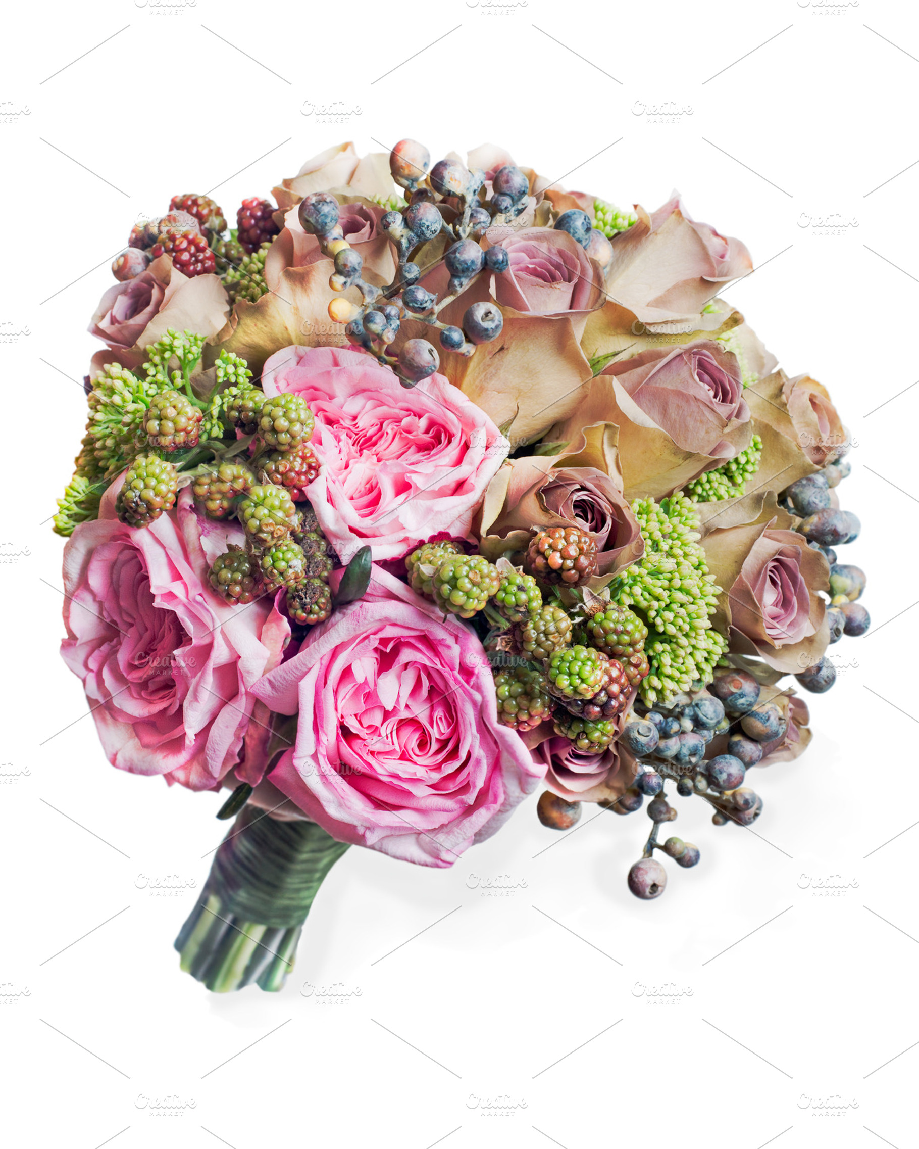 Colorful flower bouquet featuring bouquet, flower, and arrangement, a Nature Photo by PhIllStudio