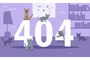 Error 404 cats 