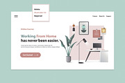 Website Header Illustrations-UI Kit, a Landing Page Template by Polar Vectors (Thumbnail 3 of 18)
