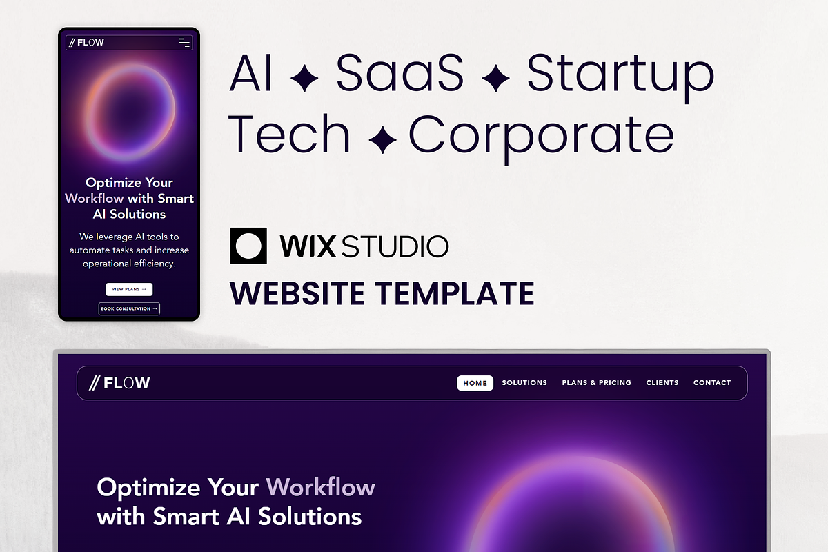 SAAS, Startup & Technology Website, a Wix Template by Kitteeh (Photo 20 of 20)