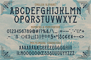 Pirate Rum Vintage Label Font, a Serif Font by JumboDesign (Thumbnail 3 of 6)