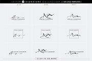 168 LETTER A SIGNATURE monogram logo, a Branding & Logo Template by Whimsical Logoshop (Thumbnail 12 of 16)