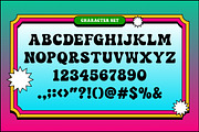 Groovina Psychedelic Retro Font, a Sans Serif Font by Rasio Studio (Thumbnail 2 of 7)