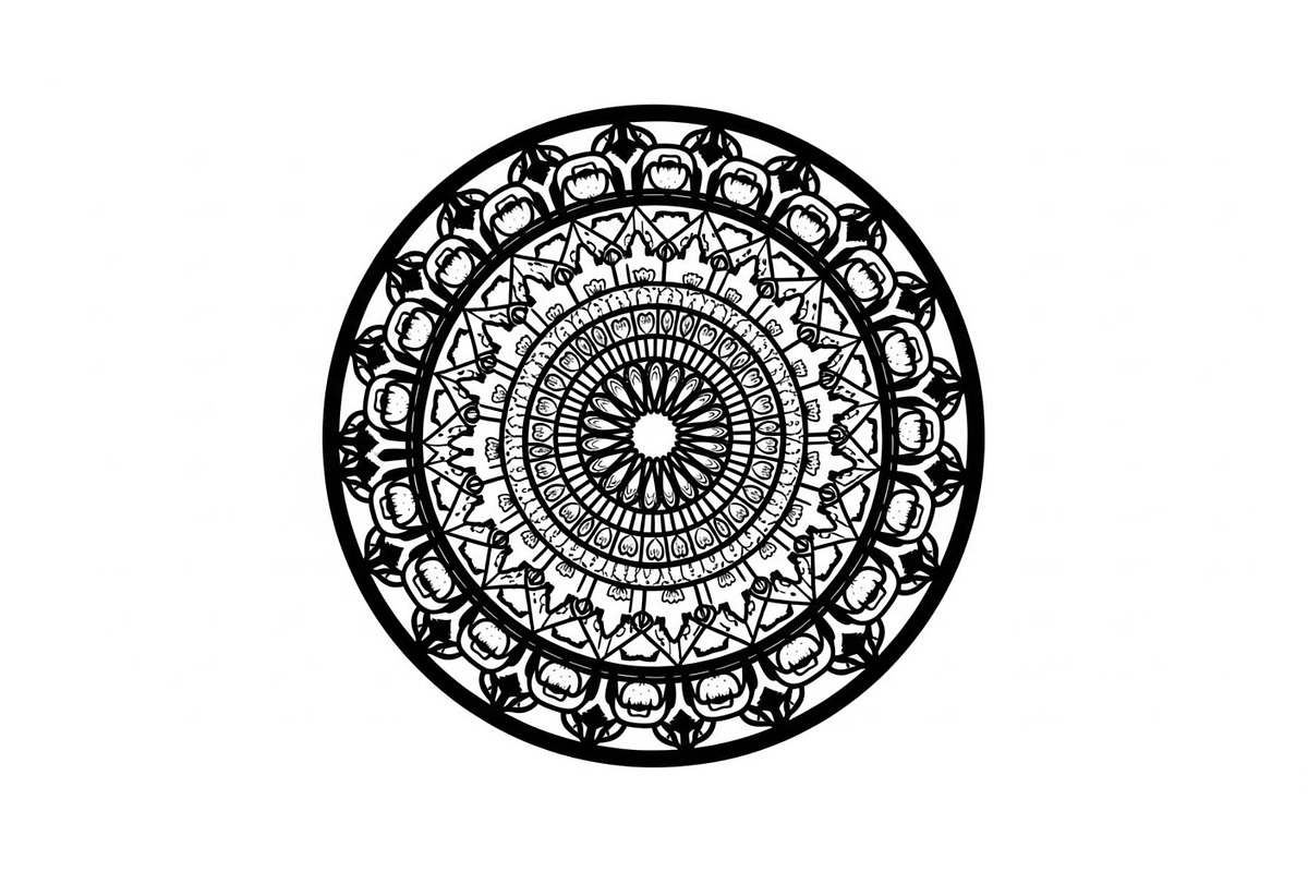 Mandala Circle Ornament Vector Bundl, an Illustration by Gaye Art (Photo 48 of 51)