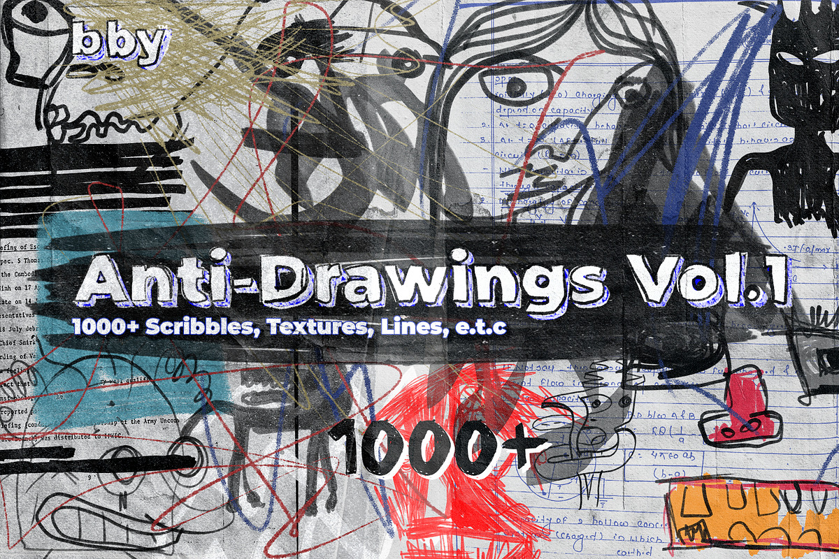 Anti-Drawings Vol.1, an Object Graphic by bbymedia.store (Photo 1 of 9)