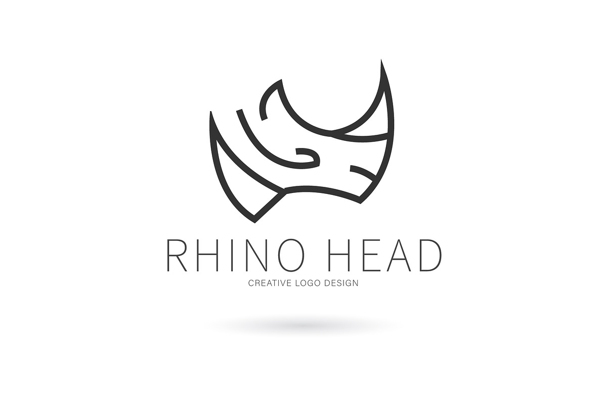 Rhino head, a Branding & Logo Template by Logocreative (Photo 3 of 3)