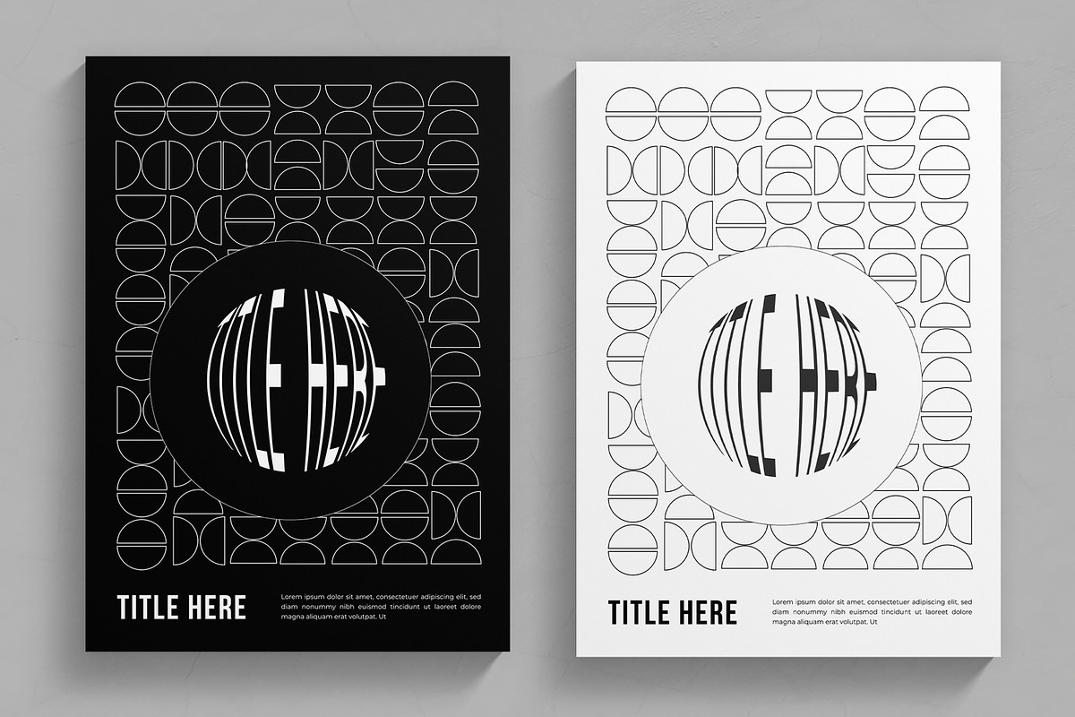 Modern Poster Design Layout, a Poster Template by MightyDesign (Photo 1 of 8)