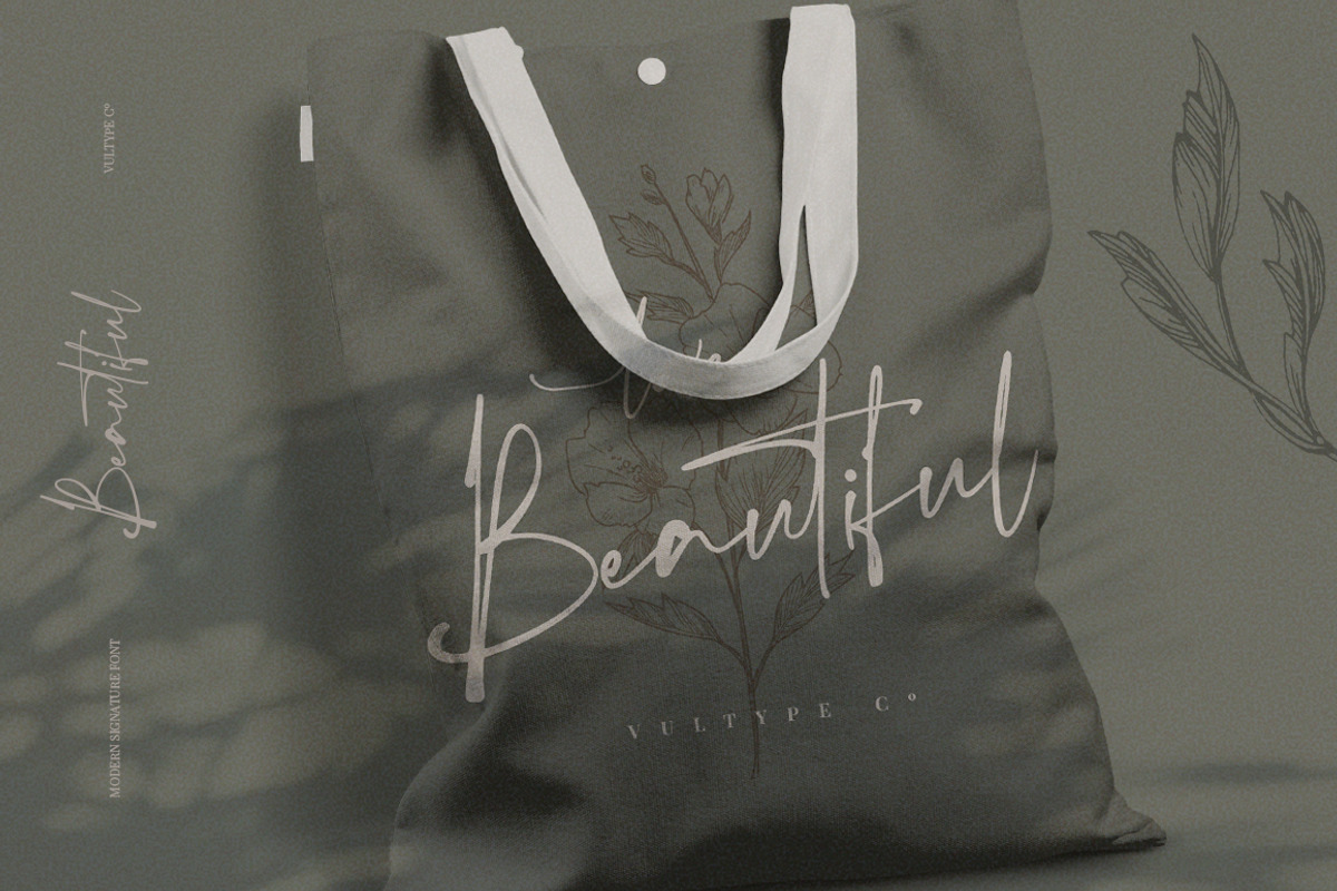 The Hamstter Signature Font, a Script Font by Vultype Co. (Photo 7 of 11)