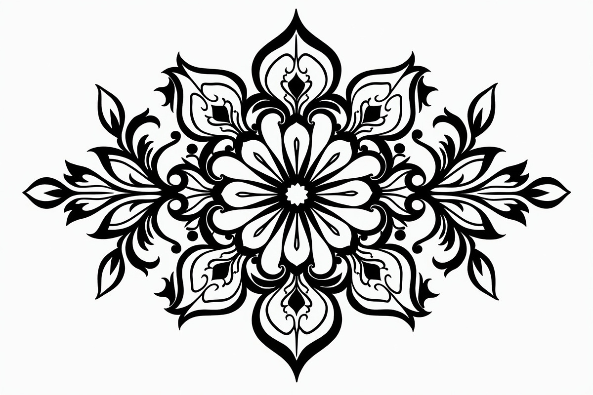 Floral Mandala Laser Cut Bundle, an Illustration by Designs_River (Photo 6 of 9)
