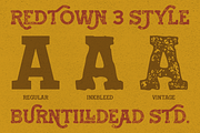 Redtown - Western Typeface, a Slab Serif Font by Burntilldead (Thumbnail 4 of 11)