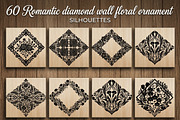 60 Romantic Diamond Wall Floral, a Decorative Illustration by Amazin_art (Thumbnail 1 of 42)