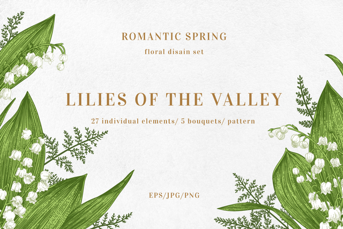 Spring. Lilies of the valley., an Illustration by Lisla (Photo 1 of 4)