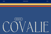 Covalie Disco, a Serif Font by Craft Supply Co. (Thumbnail 1 of 8)