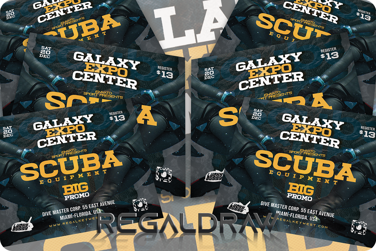 Scuba Sport Flyer, a Flyer Template by regalDRAW (Photo 4 of 4)