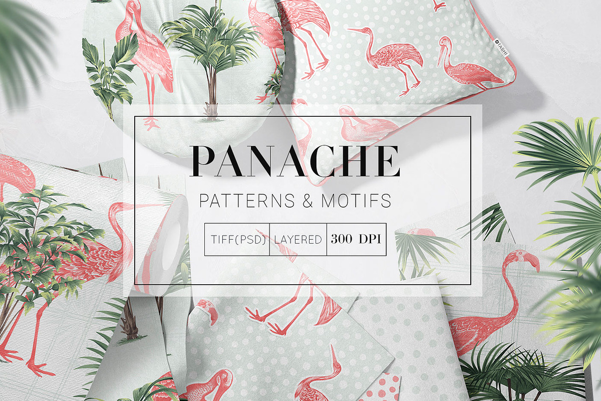 Panache, Exquisite Prints Collection, a Pattern Graphic by TSTUDIO