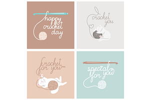 Set of greeting cards for, an Illustration by Stock-Smart-Start