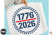 1776 2026 Patriotic USA Design, a Seasonal Illustration by designcity5 (Thumbnail 1 of 4)
