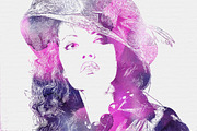 Watercolor Tracer Pro, an Action Add-On by Krystal Designs Co. (Thumbnail 5 of 9)