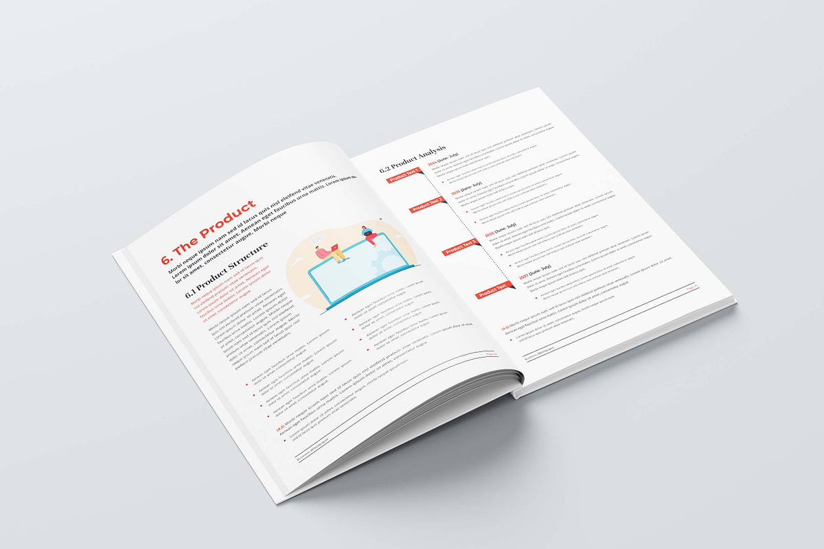 White Paper 42 Pages, a Brochure Template by obayes (Photo 20 of 28)