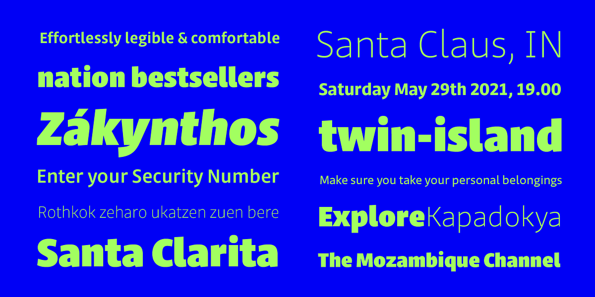 Jali Latin, a Sans Serif Font by Foundry5 (Photo 9 of 10)