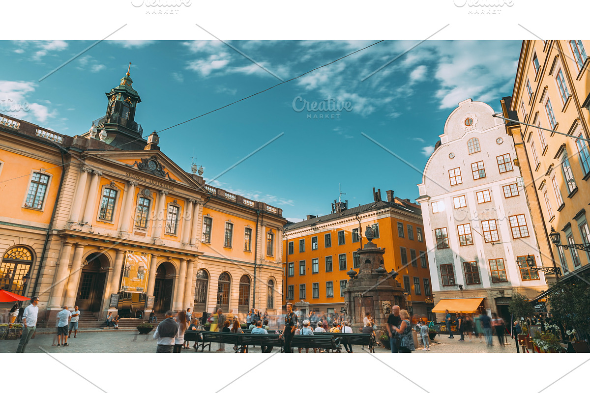 Stockholm, Sweden. Tourists People, an Architecture Photo by Our Amazing World (Photo 1 of 2)