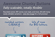 Awesome chunky web buttons, a Templates & Theme by chrisatlemon (Thumbnail 2 of 5)