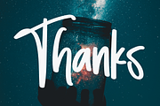 Night Stars | Script Font, a Script Font by Scratchones (Thumbnail 5 of 8)