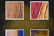 Artisan Gold: Luminous MacroTextures, a Texture Graphic by Christopher Brian Studio (Thumbnail 1 of 9)