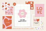 Cute Valentine's Day, a Pattern Graphic by simpleblues (Thumbnail 1 of 12)