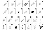Fox Xmas Doodle Dingbat Font, a Symbol Font by Fox7 By Rattana (Thumbnail 2 of 7)