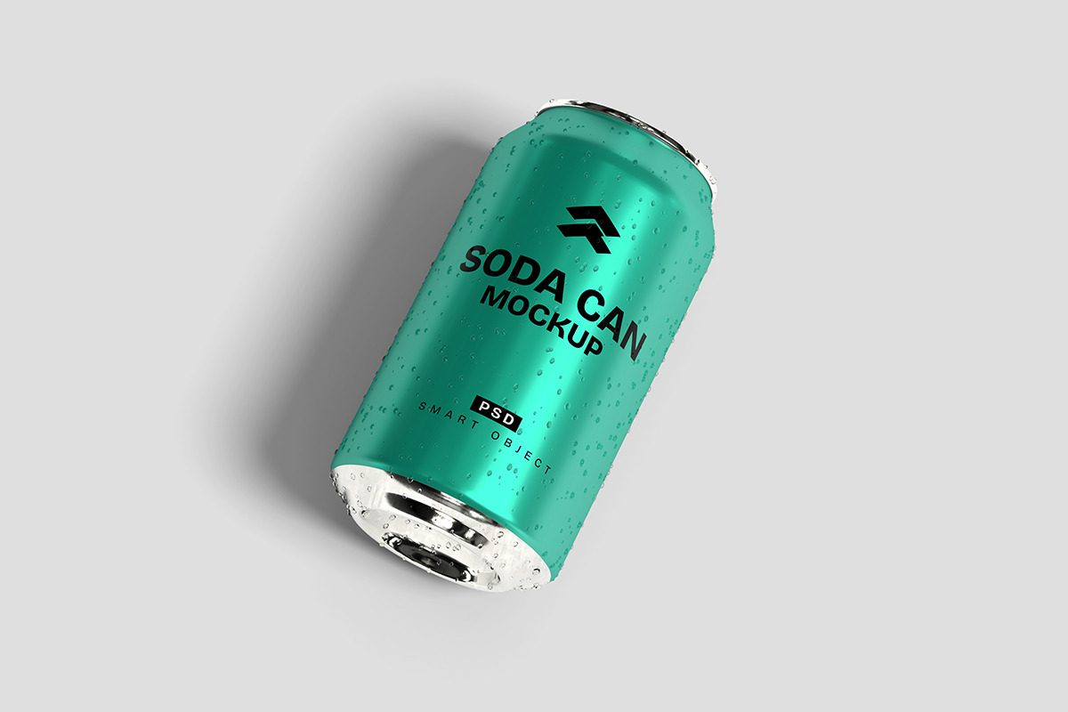 Soda Can - Mockup, a Mockup by Rometheme Std (Photo 4 of 5)
