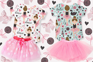 Ballerina Girl Beautiful Set