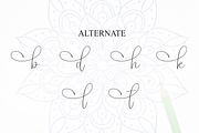 Mandala Handmade | Script Font, a Handwritten Font by Scratchones (Thumbnail 8 of 9)