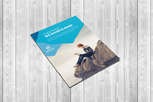 Corporate Bifold Brochure Template, a Brochure Template by Alice_s
