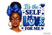 It's The Self Love For Me PNG, a Background Graphic by Clipart Bloom (Thumbnail 1 of 3)