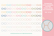 Girls - Cliparts Set, an Illustration by Estudio Daiane Barbosa (Thumbnail 12 of 13)