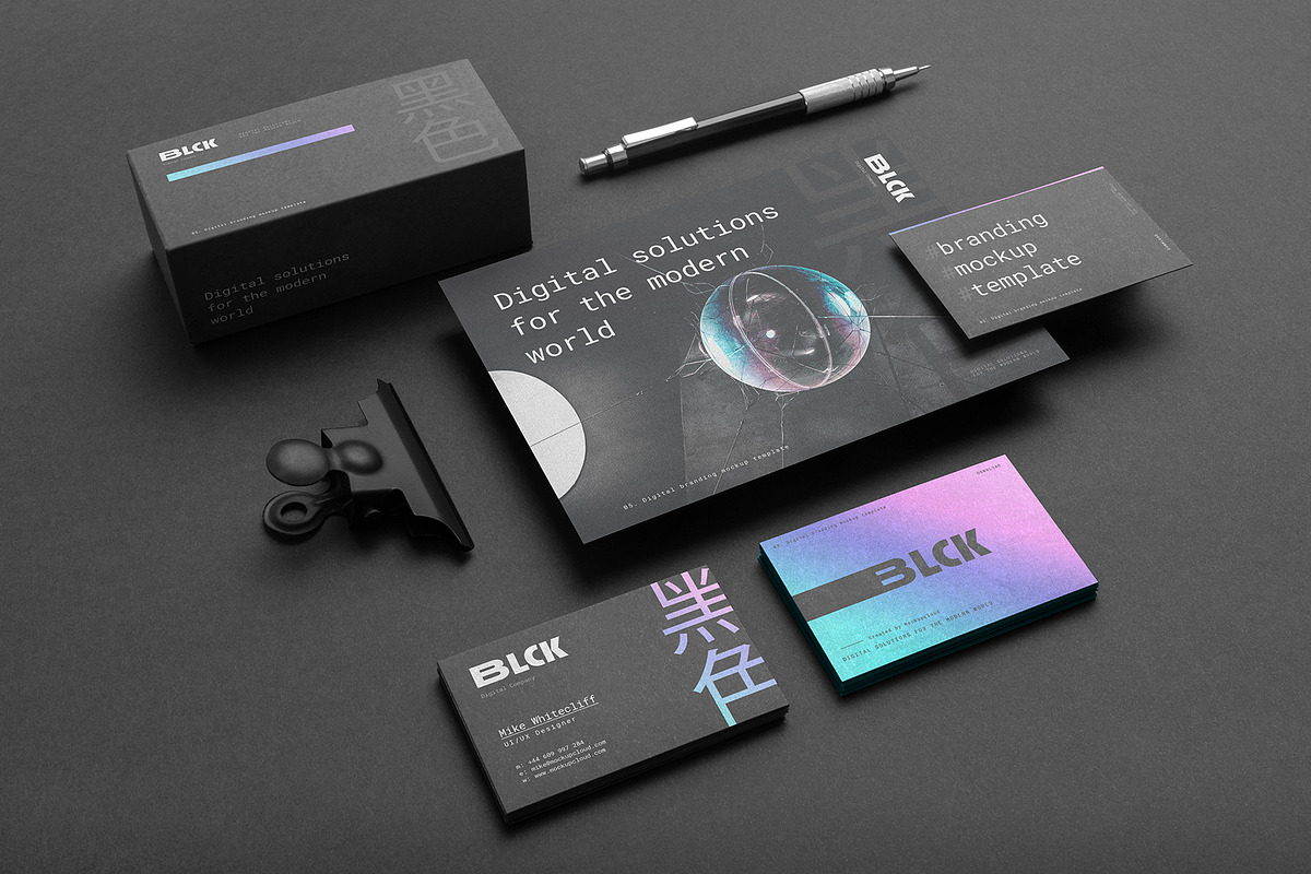 Blck Branding Mockup, a Packaging Mockup by Mockup Cloud (Photo 5 of 18)