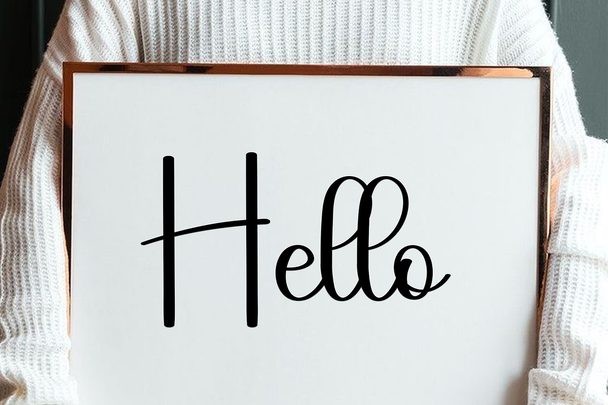 Bill Smith, a Handwritten Font by FreshTypeINK (Photo 6 of 7)