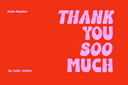 Heart Break - Groovy Display Font, a Handwritten Font by SaktiAvellin (Thumbnail 7 of 7)
