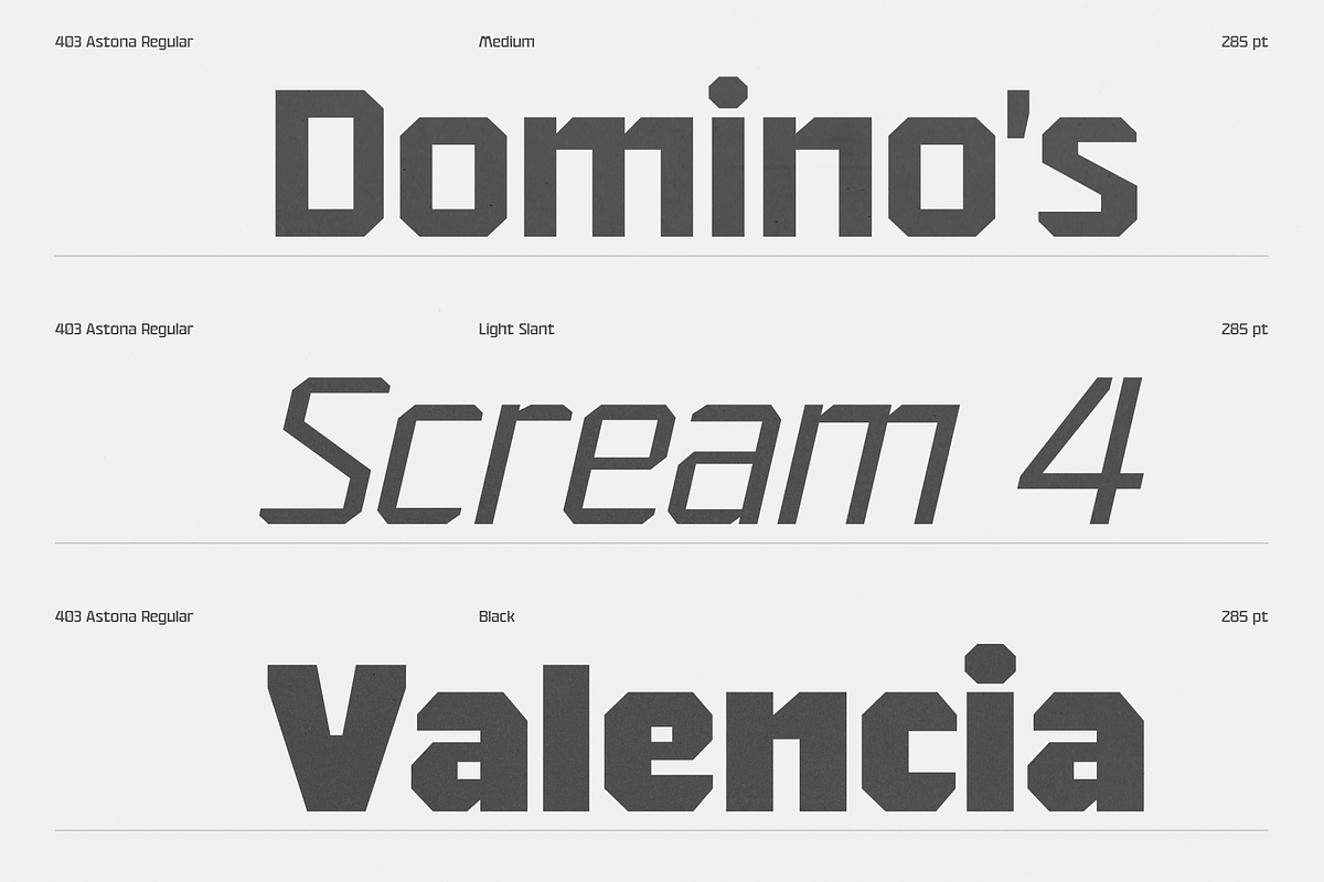 403 Astona - Techno Sans Display, a Sans Serif Font by 403 Type Foundry (Photo 10 of 11)