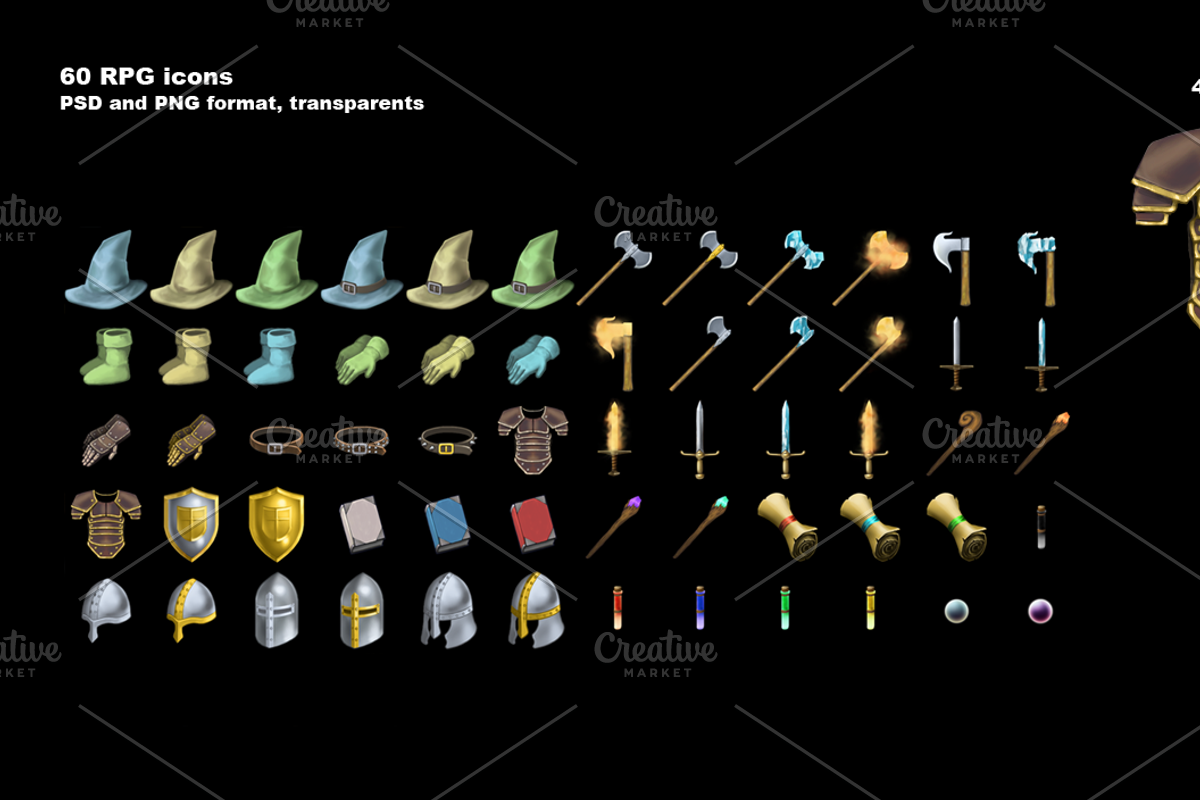 Fantasy RPG Items Vol. 2 preview 2