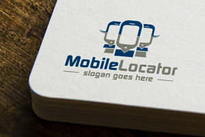 Mobile Locator Logo Template, a Branding & Logo Template by mesuka